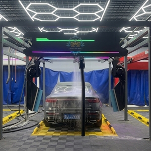 <span class=keywords><strong>DR</strong></span> WASH <span class=keywords><strong>DR</strong></span> D03pro Máquina de Lavado de Coches Eléctrica Giratoria 360° de un Solo Brazo Sin Asistencia con Sistema de Espumado Integrado, 6 Secadores de Aire, 30kW - Product Image 5