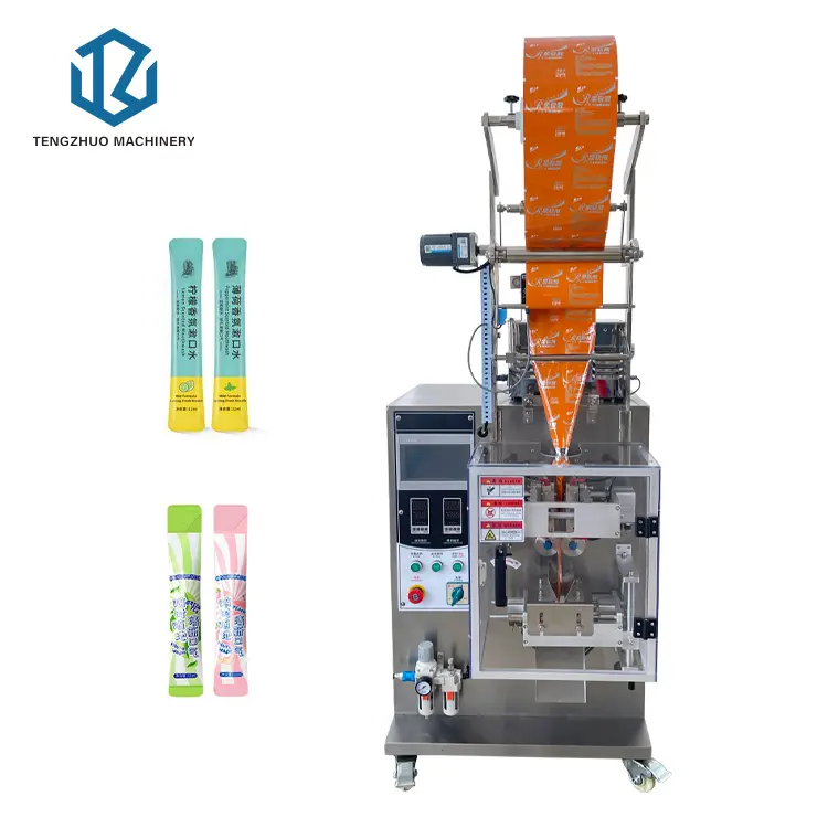 High Speed Bagged Rice Packing Machine Automatic Vertical Tomato Sauce Filling Packing Machine For Food Industry