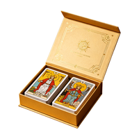 Cartes à jouer personnalisées avec boîtes personnalisées Jeux de cartes de tarot personnalisés