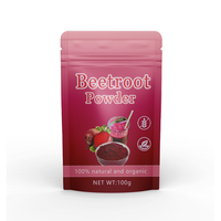 Poudre de betterave personnalisée 100 g/sac poudre de racine de betterave biologique poudre de betterave poudre de betterave