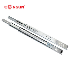 Nội Thất Nhà Bếp Telescopic <span class=keywords><strong>Cabinet</strong></span> 45 Mét Mở Rộng Đầy Đủ Mềm Đóng Roller Ball Bearing Slides <span class=keywords><strong>Drawer</strong></span> Slides, <span class=keywords><strong>Drawer</strong></span> Kênh - Product Image 3