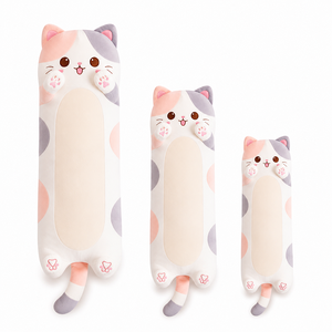 Coussin long en peluche personnalisé, fabrication vietnamienne, jouet en peluche doux en coton, poupée en peluche pour enfants et adultes - Product Image 2