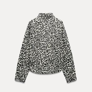 Camisas y Chaquetas Vintage Personalizadas para Hombre a Precio de Fábrica, 100% Algodón Twill con Estampado de Leopardo, Antiarrugas y Antipilling para Primavera - Product Image 2