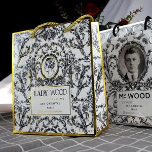 Custom Paper Bags Shopping Clothing Packaging Handbags Foldable Gift Paper Bags With Your Own Logo - Product Image 4