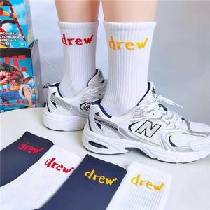 Chaussettes Crew Imprimées Femmes Coton Funny <span class=keywords><strong>Drew</strong></span> House Chaussettes - Product Image 6