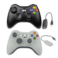 Manette de jeu avec récepteur PC pour console Xbox 360, manette de jeu à distance pour Xbox 360