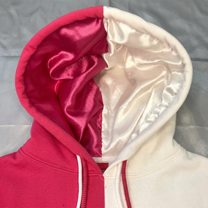 Sudadera con Capucha de Dos Tonos 100% Algodón, Forro de Satén, Personalizable, Transpirable e Impermeable para Hombre, Venta al Por Mayor de Fábrica - Product Image 2