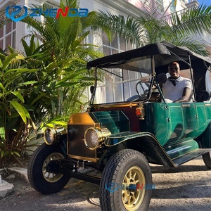 Carro Eléctrico Vintage, Vehículo Clásico, Transporte Urbano, Autobús Eléctrico con Certificación CE para Hoteles - Product Image 3