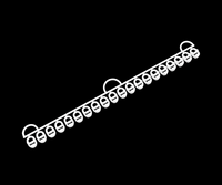 Pièces de stores de fenêtre, décoration de la maison, accessoires de tringles à rideaux, couvercle d'extrémité de rail en aluminium pour composants de stores