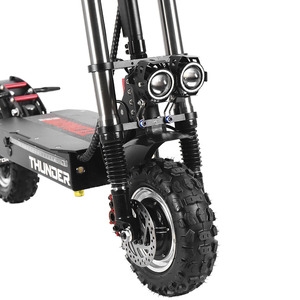<span class=keywords><strong>Tomini</strong></span>-patinete eléctrico plegable para adulto, scooter todoterreno de 60v y 5000W, motor dual, potente y de velocidad rápida - Product Image 5