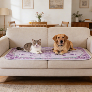 Tapis absorbants lavables et imperméables pour chat et chien, tapis de couchage antidérapant réutilisable pour l'apprentissage de la propreté des animaux - Product Image 1