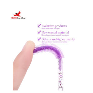 Mixed Procurement Low Price FENGFLY 50pcs/pack Recycled Spiral Silicone Lashes Brush Eyelash Extension Tools <b>Spoolies</b> Cleaning - Product Image 3