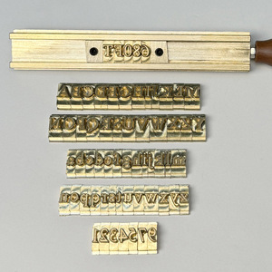 Molde Metálico para Estampado en Caliente de Letras y Números, Herramienta Duradera para Grabado en Cuero - Product Image 3