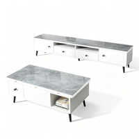 Table basse relevable de luxe, table à manger convertible multifonctionnelle, table pliable 2-en-1 pour salon