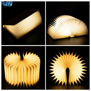 Lámpara de Libro Plegable LED Recargable de Litio-Ion con Cubierta de Tela Lumio, Luz Nocturna con Logotipo Personalizado, Blanco Cálido, 1 Año de Garantía - Product Image 4