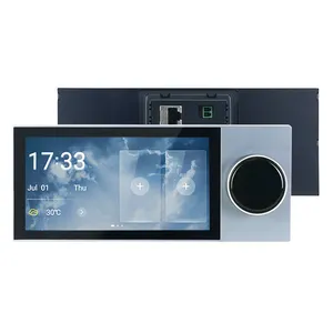 Home Automation 6 Inch Dual Screens Multi-Function With Zigbee Gateway 1.22 Inch Auxiliary Touch Screen Control Panel