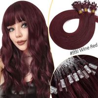 Extensions de Cheveux Vierges Double Tirage Raides Qualité Supérieure 6D H6 100% Cheveux Humains Réels