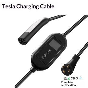 Borne <span class=keywords><strong>de</strong></span> <span class=keywords><strong>recharge</strong></span> murale pour véhicules électriques 11,5 kW 48A NACS, IP66 avec écran couleur. Compatible avec <span class=keywords><strong>Tesla</strong></span>, Ford, Rivian, GM - Product Image 4