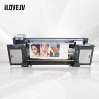 Impresora UV Híbrida de Rollo a Rollo y Plana, Máquina de Impresión UV Híbrida para Material de Vinilo PVC y Tablero KT