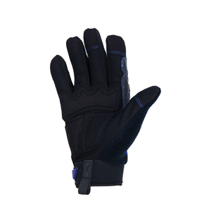 Guantes de seguridad industrial antideslizantes de color personalizados para trabajar Guantes de manejo de logística de dedos completos transpirables antivibración - Product Image 3