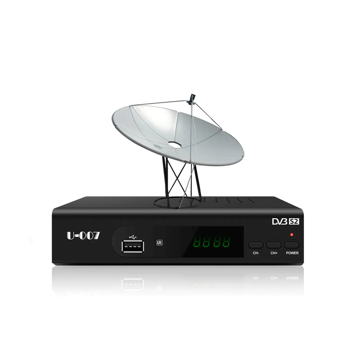 Full HD cccam 1080p digital universal receptores de televisión por satélite DVB s2