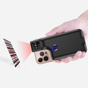 Escáner de Código de Barras Inalámbrico BT 1D 2D <span class=keywords><strong>QR</strong></span> con Clip Trasero <span class=keywords><strong>para</strong></span> Teléfono <span class=keywords><strong>Celular</strong></span> Portátil YJ-6606 <span class=keywords><strong>para</strong></span> Operación con una Sola Mano - Product Image 2