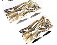 Kit d'autocollants personnalisés Surron Ultra Bee, graphiques en vinyle, autocollant de protection de carrosserie, protection de panneau de moto, accessoires pour moto électrique tout-terrain
