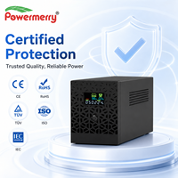 Système d'alimentation de secours hors ligne 1500VA 900W 230V 50Hz AVR avec deux batteries 12V 9Ah pour la maison, le bureau, l'ordinateur et le routeur en UE