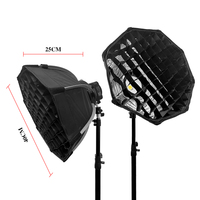 Lampe de studio portable de poche 100 W ZC-100BI pour vidéo, à intensité variable, sur pied, pour selfie, pratique à transporter