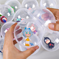 Vente en gros de poupées d'usine de 100mm, dessins animés Gacha, balles, machines, jouets surprises, boîtes aveugles, cadeau