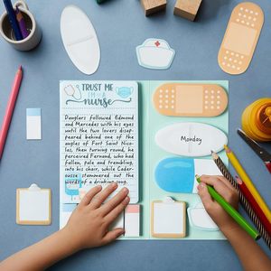 Juego <span class=keywords><strong>de</strong></span> notas adhesivas más vendido Juego <span class=keywords><strong>de</strong></span> notas adhesivas <span class=keywords><strong>de</strong></span> dibujos animados <span class=keywords><strong>de</strong></span> forma irregular - Product Image 4