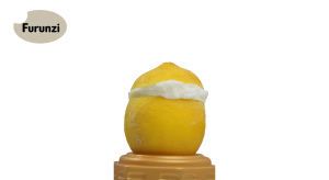 Kem chanh 3D 60g kem trái cây Trung Quốc chanh kỳ lạ kem trái cây thực phẩm sô cô la Popsicle - Product Image 4