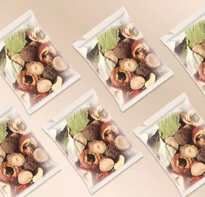 Té suelto con sabor a hoja de loto de ciruela de 100g, ciruela negra infundida con un toque de bolsa de té estilo Zen-Drink - Product Image 5