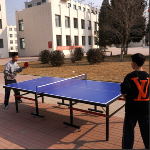 <span class=keywords><strong>Tavolo</strong></span> da Ping Pong in Offerta, Piano SMC 15mm, Telaio in Metallo con Ruote, Set <span class=keywords><strong>Tavolo</strong></span> da Ping Pong Pieghevole Durevole ed Ecologico per Uso Esterno - Product Image 6