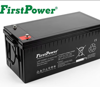 Batería de Alta Temperatura FirstPower LFP12200T 12V20Ah Resistente al Calor para Sistemas Solares Fuera de la Red, Gabinetes de Telecomunicaciones, Almacenamiento de Energía Industrial y UPS