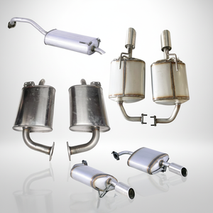 ท่อไอเสียสแตนเลสประสิทธิภาพสูงเคลือบอลูมิเนียม 1 ชิ้น แผ่นเหล็กหนา 1.5 มม. ใช้ได้กับรถยนต์นิสสันทุกรุ่น - Product Image 2