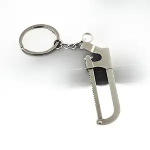 Custom Promotional Keychains Metal Shoe Pom Mini Knife Gun Anime Luxury Card Holder Football With Flower Pendant Cotton Keychain