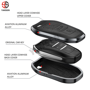 Porte-clés de voiture pour Peugeot 308 408 508 2008 3008 4008 5008 pour Citroën C4 C6 Accessoires <span class=keywords><strong>C3</strong></span>-XR - Product Image 6