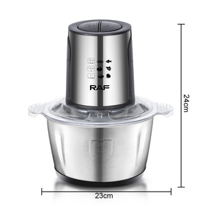 Meilleure Vente Hachoir Électrique Premium 2L en Acier Inoxydable pour la Maison, Standard UE/US, Mixeur Multifonction pour Aliments Bébé - Product Image 6