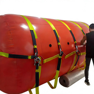 Sacs gonflables de sauvetage cylindriques en PVC pour bateaux, navires, yachts, sacs de levage pneumatique - Product Image 1