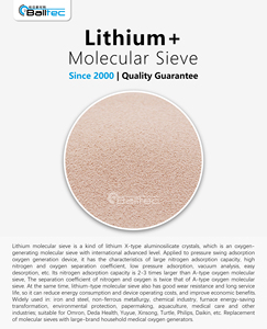 Tamis moléculaire zéolite au lithium 0.4-0.8mm 13X 13x pour pompe à vide 96% O2 pureté <span class=keywords><strong>ou</strong></span> générateur d'oxygène médical VPSA PSA - Product Image 6