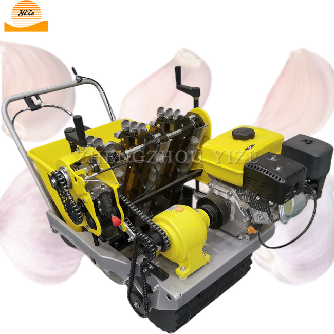 Автоматическая 5-рядная бензиновая машина для посадки чеснока