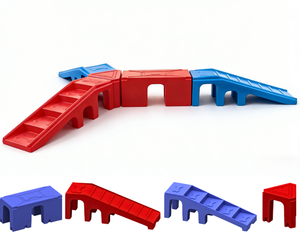 อุปกรณ์สนามเด็กเล่นสุนัขพลาสติกสำหรับฝึกสัตว์เลี้ยงกลางแจ้ง  ขายอุปกรณ์เล่นสำหรับสัตว์เลี้ยง - Product Image 1