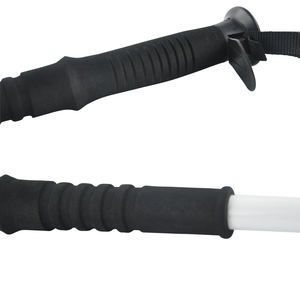 Venta caliente multifuncional Camping aluminio fibra de carbono Alpenstock antichoque <span class=keywords><strong>bastones</strong></span> de senderismo - Product Image 4