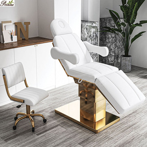 Simple Confortable Durable blanc et or Esthetix <span class=keywords><strong>Alessandra</strong></span> lit de soin électrique Beauty Spa - Product Image 5