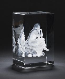 Verre gravé en 3D pour femmes nues, décoration en cristal, pour collection artistique, Offre Spéciale - Product Image 4