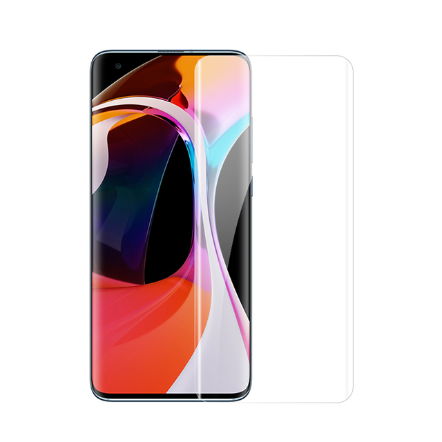 9H Tempered Glass Screen Protector for Xiaomi MI 10 Full Coverage Glass UV Liquid 3D Glass Protector for Mobile Screen