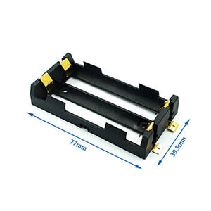 18650 battery <strong>box</strong> single/double/three/four cells SMT patch direct plug 1~4 cells patch battery holder SMD - Product Image 3