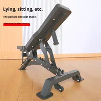 Chaise de Fitness réglable commerciale banc d'haltères équipement de presse maison oiseau plat banc d'haltères bancs