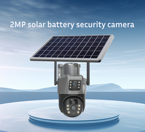 HD 4MP Ngoài Trời Thông Minh An Ninh Máy Ảnh Năng Lượng Mặt Trời Điện Pan-Tilt 4G Sim 360 An Toàn Phát Hiện Chuyển Động <span class=keywords><strong>Wifi</strong></span> Tầm Nhìn Ban Đêm Thẻ SD - Product Image 3